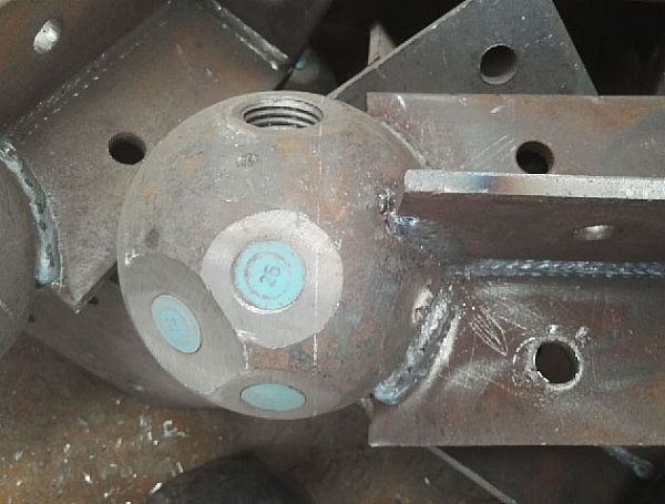 镇江螺栓球球塞，网架配件