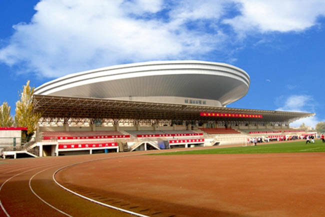 镇江体育场看台网架工程